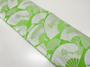 アンティーク　扇に霞模様織り出し踊り（材料）